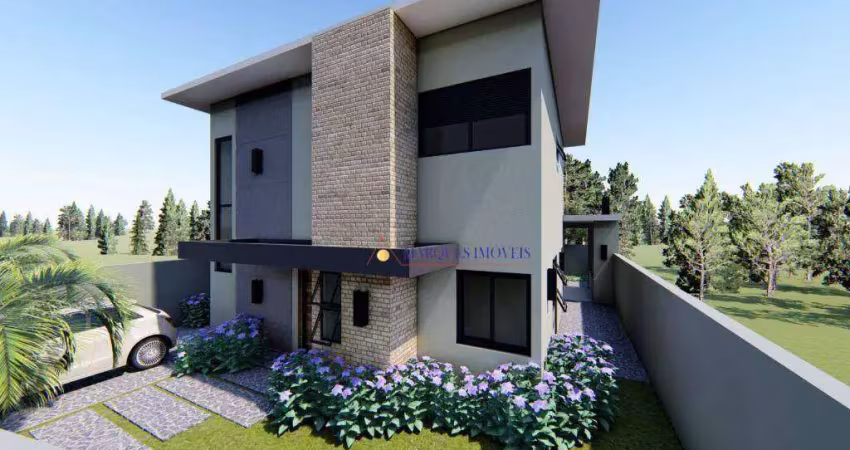 Casa com 3 dormitórios à venda, 165 m² por r$ 1.450.000,00 - pinheirinho - vinhedo/sp