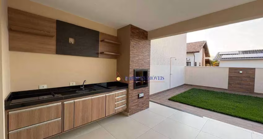 Casa com 3 dormitórios para alugar, 198 m² por r$ 8.000,00/mês - condomínio grape village - vinhedo/sp
