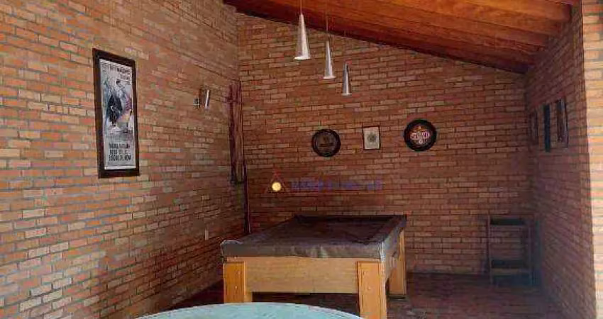 Chácara com 5 dormitórios à venda, 877 m² por r$ 1.700.000,00 - pinheirinho - vinhedo/sp