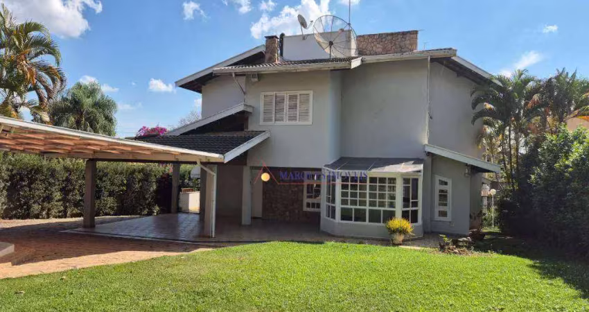 Casa com 4 dormitórios, 289 m² - venda por r$ 1.800.000,00 ou aluguel por r$ 10.250,10/mês - condomínio estância marambaia - vinhedo/sp