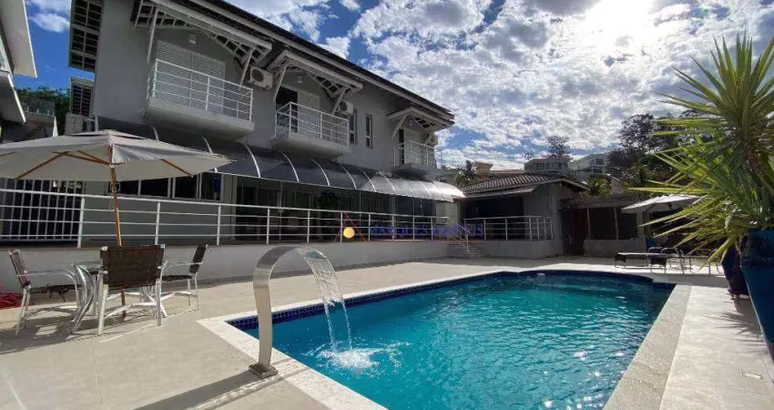 Casa com 3 dormitórios para alugar, 0 m² por r$ 15.000,00/mês - condomínio delle stelle - louveira/sp