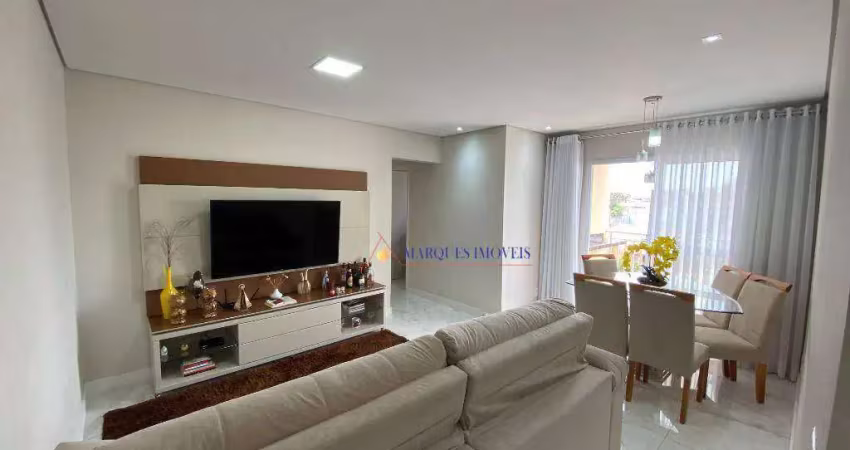 Apartamento com 3 dormitórios à venda, 72 m² por r$ 740.000,00 - condomínio residencial felicitá - louveira/sp