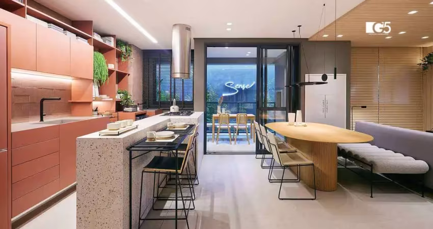 Apartamento com 2 dormitórios à venda, 62 m² por r$ 625.000 - terra bonita - londrina/pr