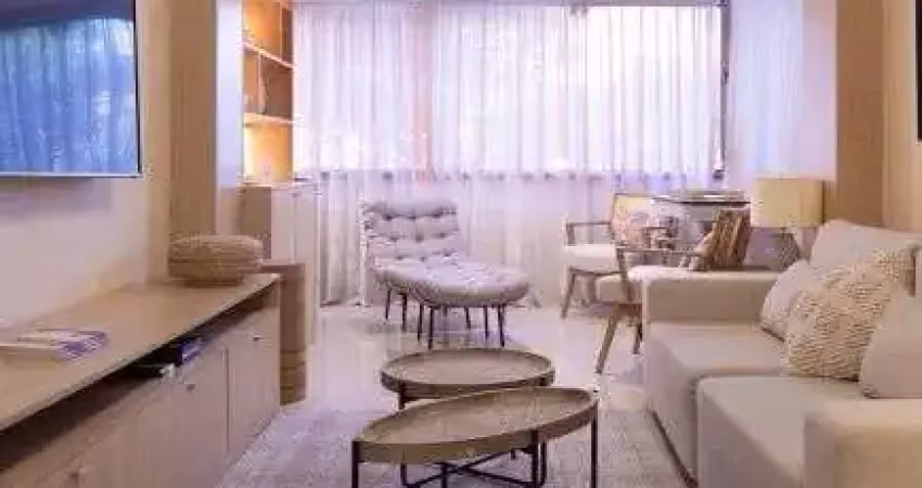 Lindo apartamento finamente decorado 2qtos alfha barra