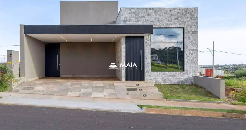 Casa a venda no condomínio residencial parque dos buritis ii
