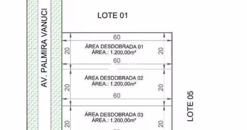 Terreno à venda no Jockey Park, Uberaba 