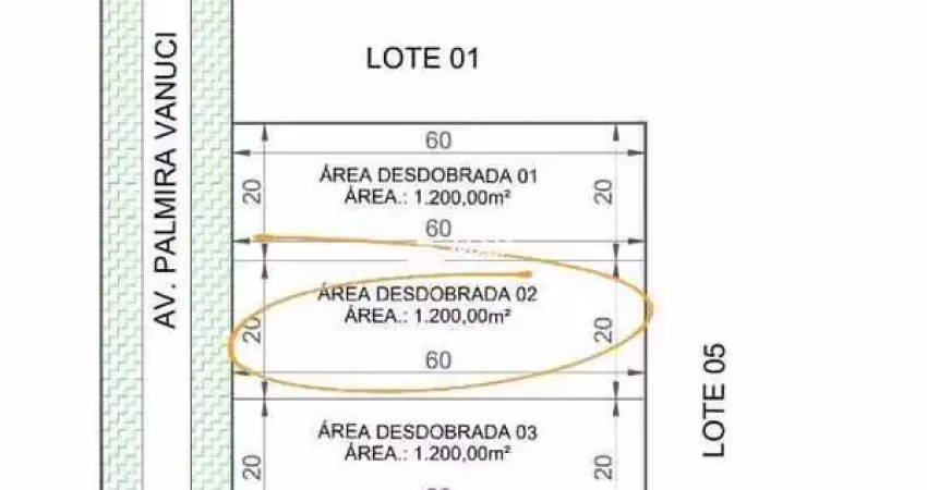Terreno à venda no Jockey Park, Uberaba 