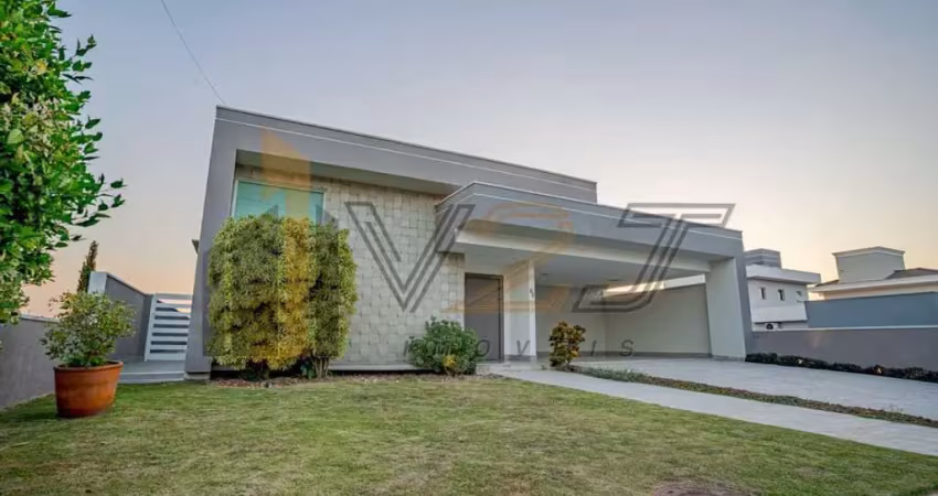 Linda e moderna casa térrea a venda no condomínio terras de vinhedo em vinhedo - sp.