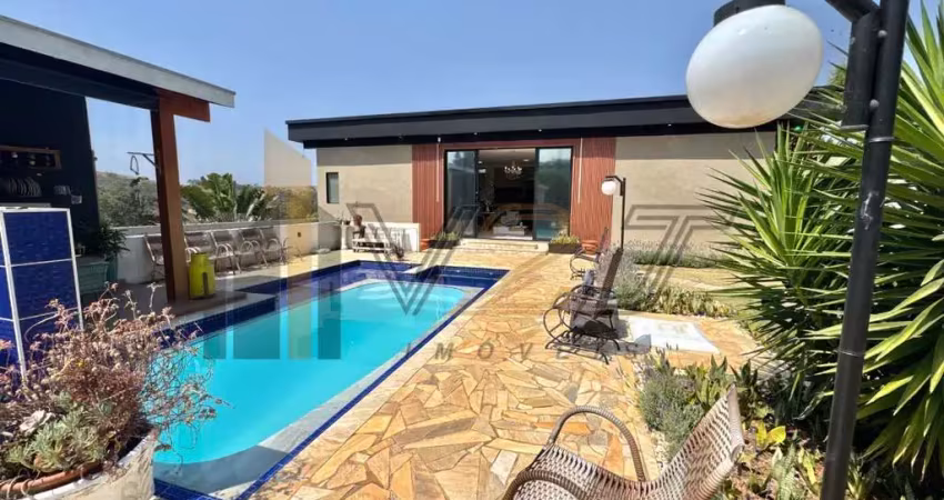 Casa térrea à venda no condomínio terras de santa teresa vinhedo/itupeva.
