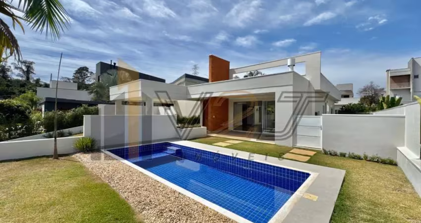 Casa térrea para locação no condomínio campo de toscana na cidade de vinhedo/sp