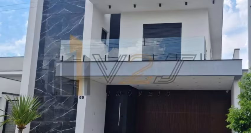 Casa sobrado porteira fechada à venda no condomínio residencial chácara ondina em sorocaba - sp.