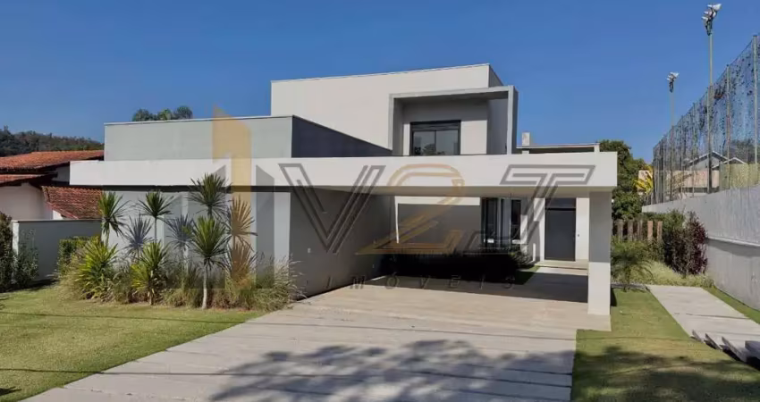 Moderna casa sobrado à venda no condomínio são joaquim em vinhedo - sp.