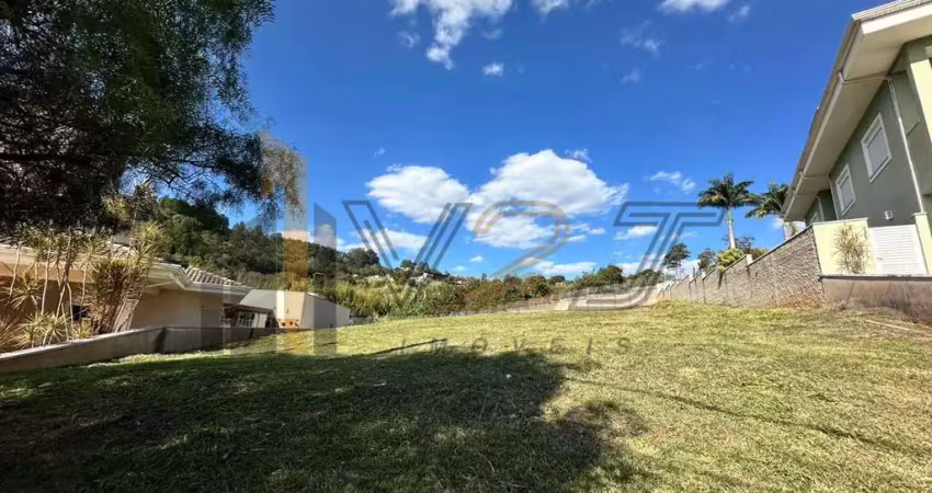 Terreno com 1.628 m² plano à venda no condomínio villagio di verona, vinhedo/sp.