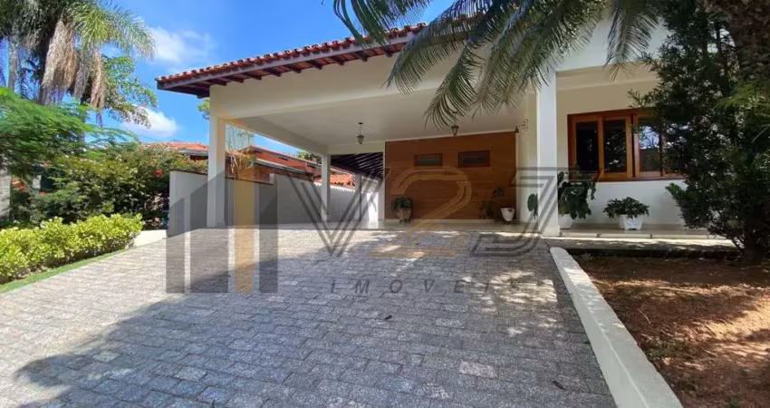 Casa térrea com jardim e edícula à venda no condomínio jardim paulista i em vinhedo/sp