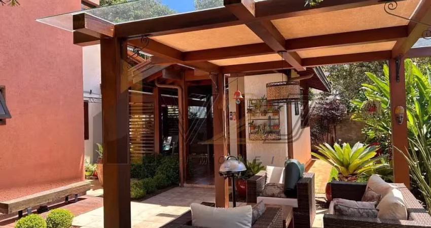 Casa à venda no condomínio residencial terras do caribe em valinhos/sp