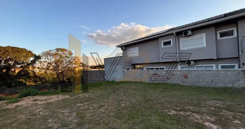 Terreno plano à venda no condomínio bosque dos cambarás em valinhos/sp