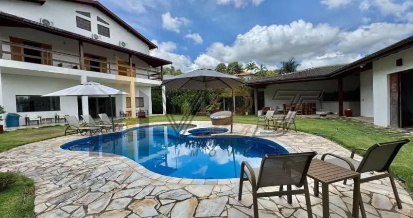 Casa para aluguel mobiliada no condomínio estância marambaia em vinhedo/sp