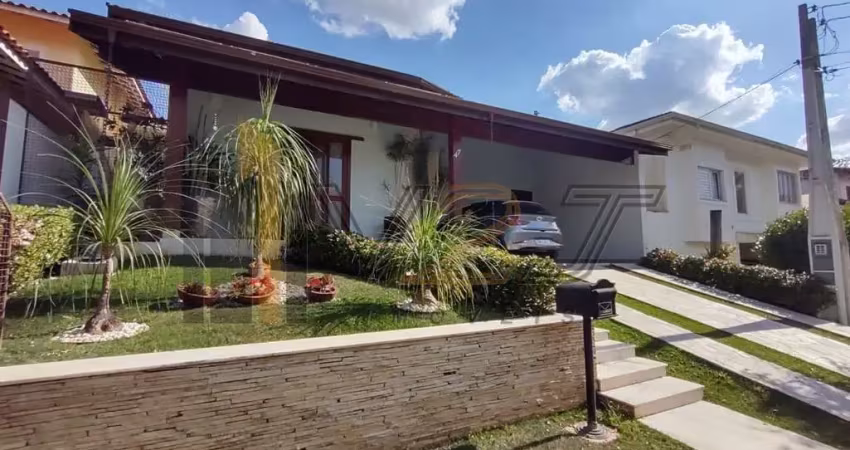 Casa térrea à  venda no condomínio jardim das palmeiras em vinhedo/sp