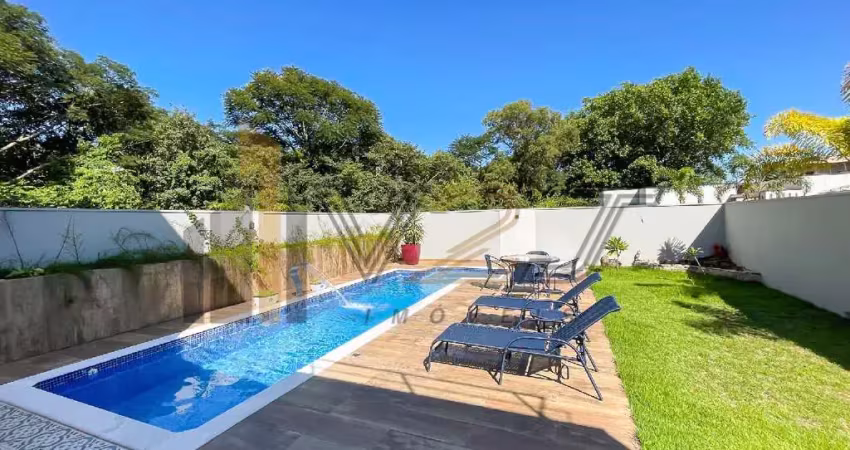 Casa sobrado porteira fechada à venda no condomínio reserva dos vinhedos em louveira - sp.