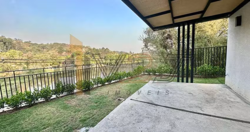 Moderna casa sobrado com vista magnífica para locação no residencial villaggio maranello em vinhedo/sp