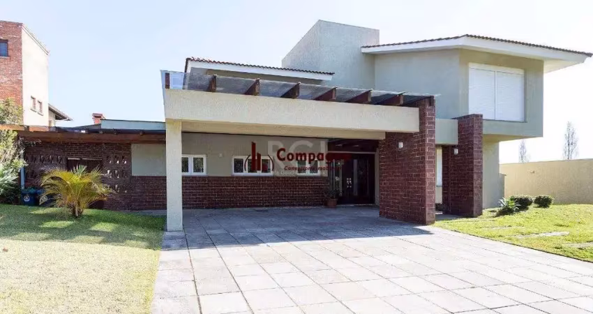 Casa condominio para venda - 480.25m², 5 dormitórios, sendo 4 suites, 4 vagas -
