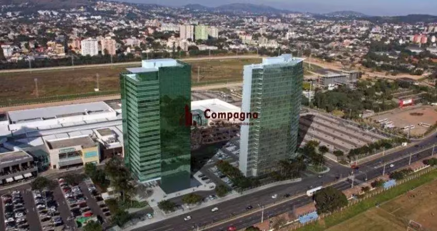 Conjunto/sala para venda - 42m², 0 dormitórios, 1 vaga - cristal