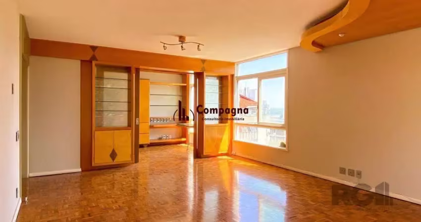 Apartamento com muito conforto e ótima iluminação no moinhos de vento