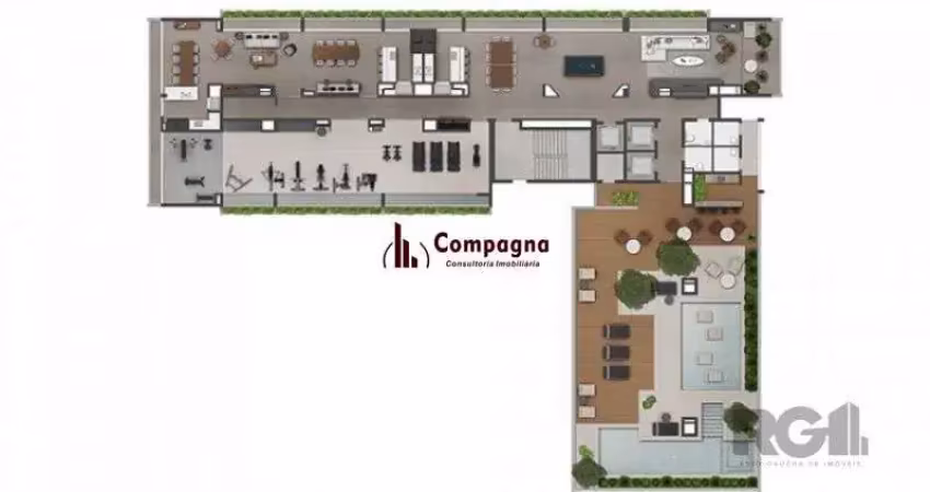 Apartamento 1 dormitórios à venda rio branco porto alegre/rs