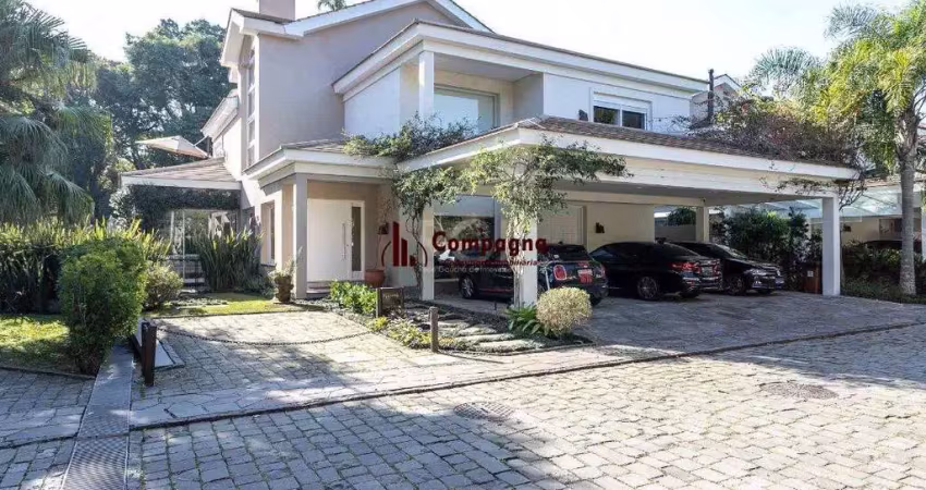 Casa condominio para venda - 588.62m², 4 dormitórios, sendo 4 suites, 5 vagas -