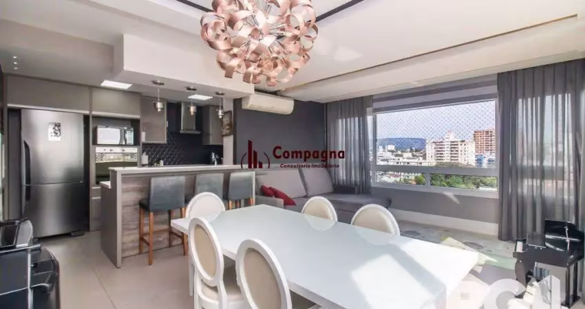 Apartamento semimobiliado com 3 dormitórios e 2 vagas em condomínio completo
