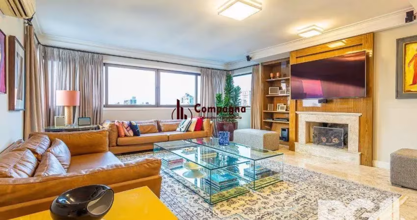 Apartamento semimobiliado, 167 m², 3 suítes e 3 vagas de garagem no bairro bela