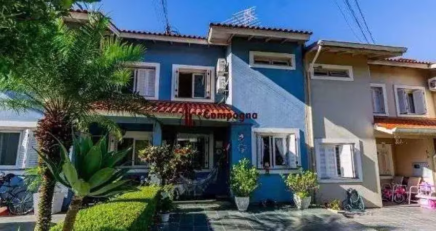 Casa sobrado em condomínio fechado na vila nova de 3 dormitórios e 2 vagas