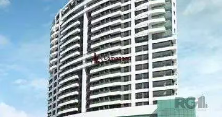 Apartamento 1 dormitório de 37m² e 1 vaga com super estrutura condominial