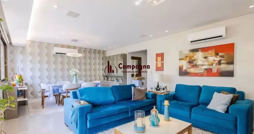 Apartamento com 3 dormitórios, 2 suítes e 2 vagas no mont'serrat – 141m² privati