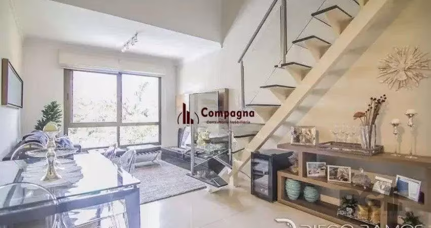 Cobertura à venda com 1 quarto 102 m²  mobiliado alto padrão rua dario pederneir