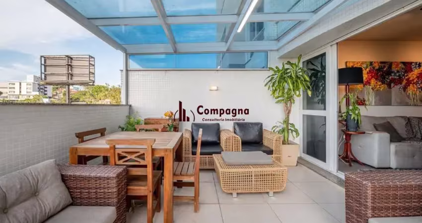 Apartamento garden com 178m², 3 quartos, 1 suíte, 2 vagas individuais, no bairro