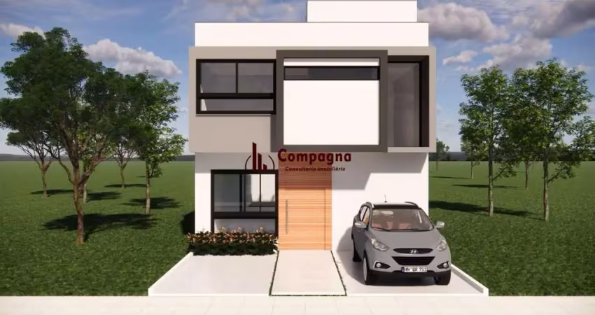 Casa nova em condominio fechado,com 3 suítes,aberta dos morros