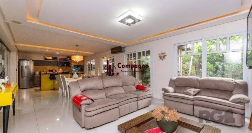 Vende exelente casa com 442m² , 4 dormitórios suíte, garagem para 4 carros