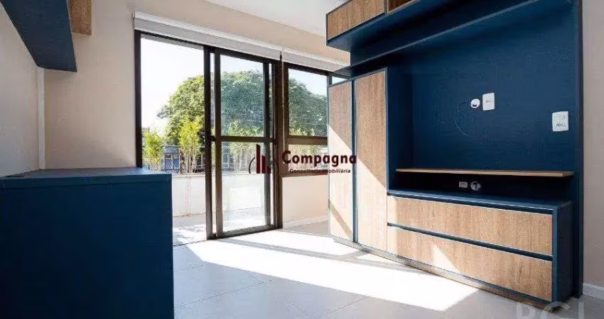Apartamento garden  - 146.95m², 1 dormitório, sendo 1 suite, 1 vaga - jardim bot