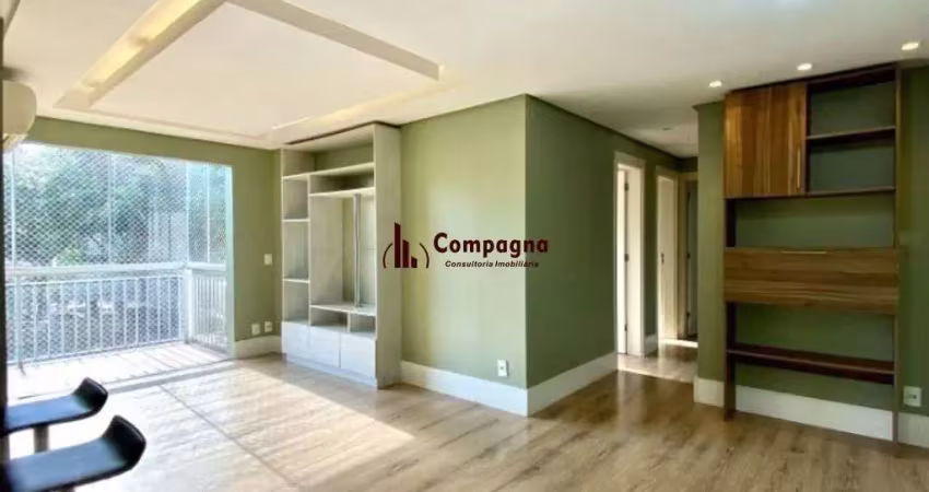 Apartamento com3 dormitórios,1 suíte, semi mobiliado e com vaga