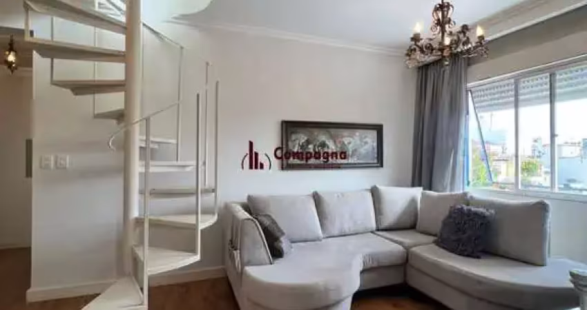 Cobertura - duplex à venda em medianeira com 142m² 2 suítes, 1 vagas