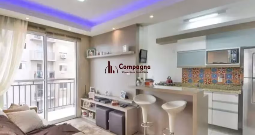 Apartamento de 3 dormitórios, 1 suíte e 2 vagas de garagem cobertas.