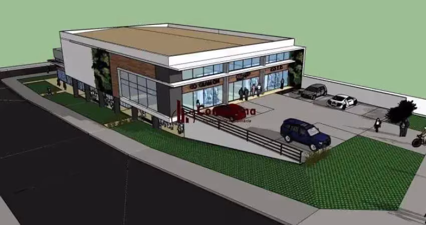 Loja nova com 127m2 em moderno mall na juca batista.