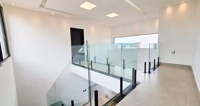 Casa alto padrão condomínio  monte carlo à venda, 232 metros,  4 suítes, duplex