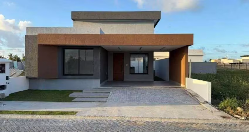 Casa térrea no padang beach residence | condomínio pé na areia | 3 quartos com piscina privativa