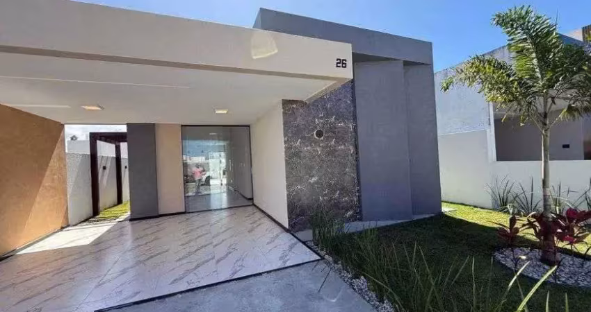 Casa nova e moderna no condomínio sol e praia – barra dos coqueiros