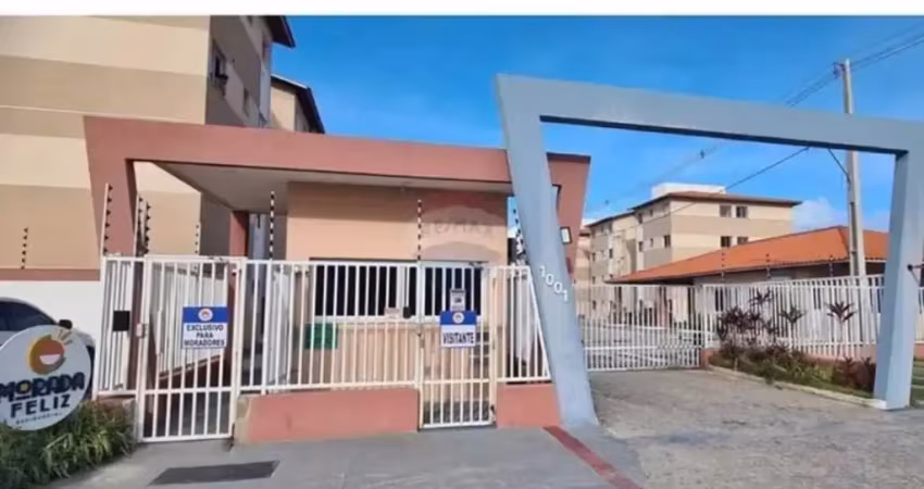 Apartamento com dois quartos no condomínio residencial morada feliz bairro marivan