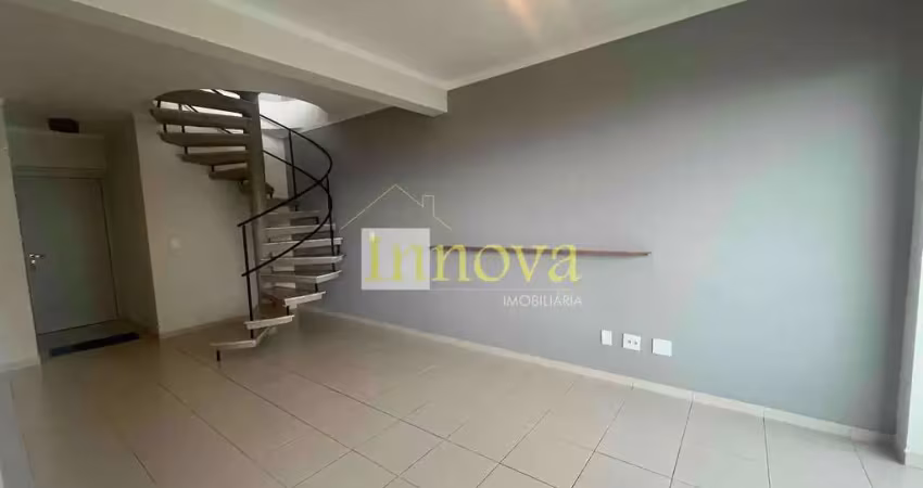Cobertura duplex com 04 dormitórios para locação , no bairro indaiá, caraguatatuba, litoral norte d