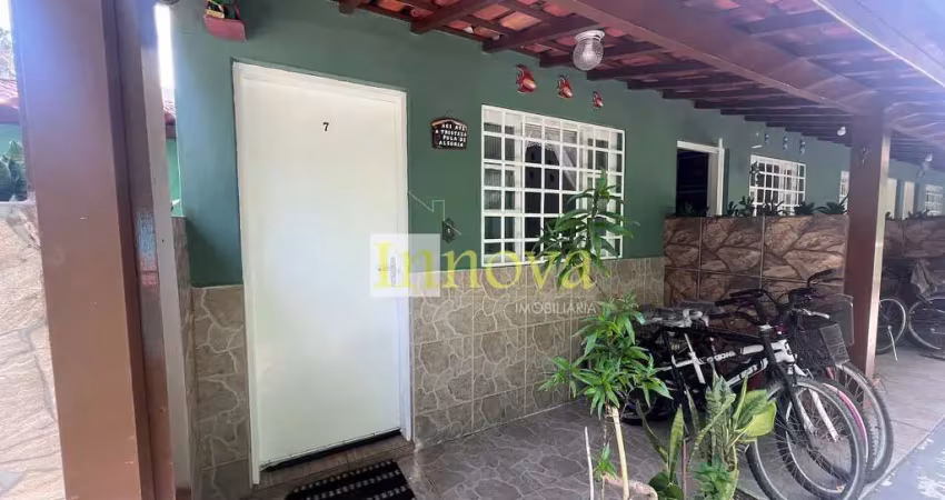 Sobrado mobiliado em condomínio no bairro martim de sá, na cidade de caraguatatuba, litoral norte d