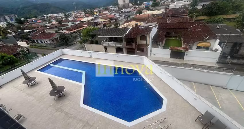 Apartamento com 77m2 e lazer completo na praia do indaiá, em caraguatatuba, litoral norte de sp